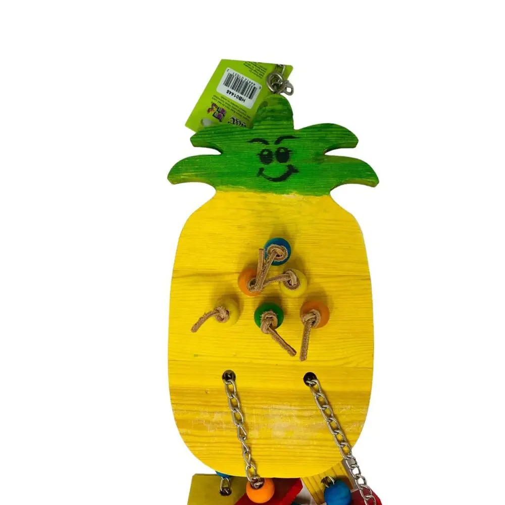 A&E Cage Company, Happy Beaks Large Pineapple Big Bird Toy
